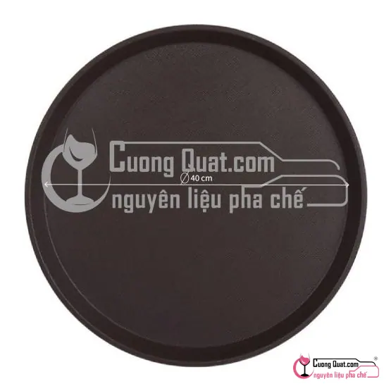 Khay Tròn Chống Trượt 40cm, Cái