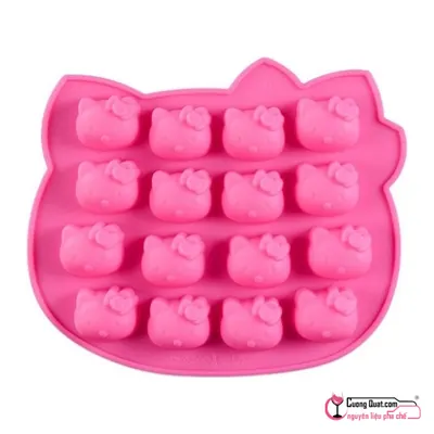 Khuôn Silicon Hình Mèo Hello Kitty (QT), Cái