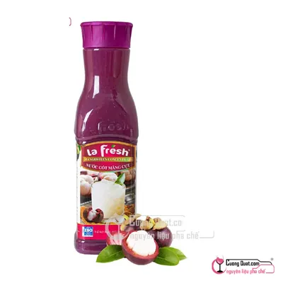 La Fresh Cốt Măng Cụt 650ml, Chai 650ml, thùng 12