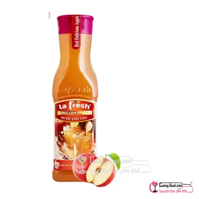 La Fresh Cốt Táo 650ml, Chai 650ml, thùng 12