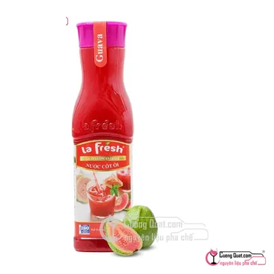 La Fresh Nước Ép Ổi 650ml, Chai 650ml, thùng 12