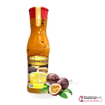 La Fresh Sinh Tố Chanh Dây 650ml, Chai 650ml, thùng 12