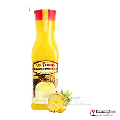 La Fresh Sinh Tố Thơm 650ml, Chai 650ml, thùng 12