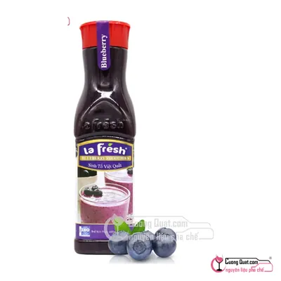 La Fresh Sinh Tố Việt Quất 650ml, Chai 650ml, thùng 12