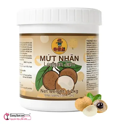 Lermao Mứt Nhãn 1.2kg, Hộp 1.2kg, thùng 12
