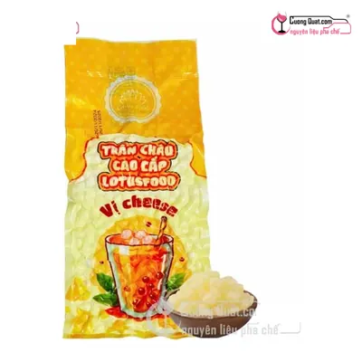 Lotus Trân Châu Cheese Phô Mai 1kg, Gói 1kg, thùng 18