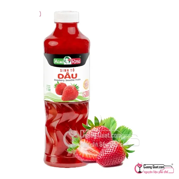 Mama Sinh Tố Dâu 1L, Chai 1L, thùng 12