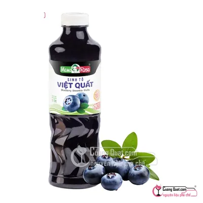 Mama Sinh Tố Việt Quất 1L, Chai 1L, thùng 12