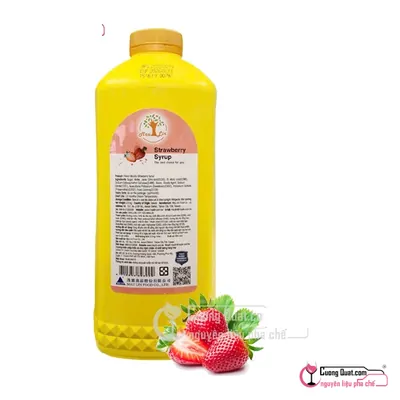 Maulin Siro Dâu 2.5kg, Chai 2.5kg, thùng 6