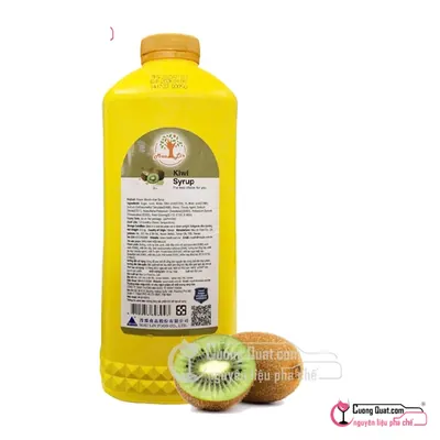 Maulin Siro Kiwi 2.5kg, Chai 2.5kg, thùng 6