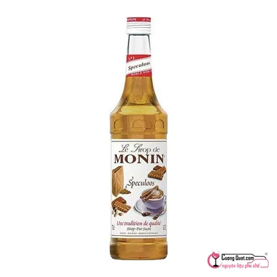 Monin Siro Bánh Quy Speculoos 700ml, Chai 700ml, thùng 6