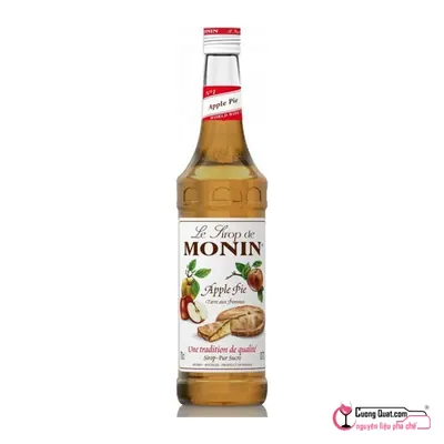 Monin Siro Bánh Táo 700ml, Chai 700ml, thùng 6