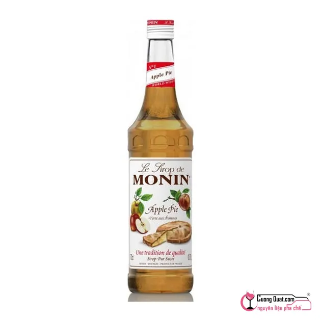 Monin Siro Bánh Táo 700ml, Chai 700ml, thùng 6