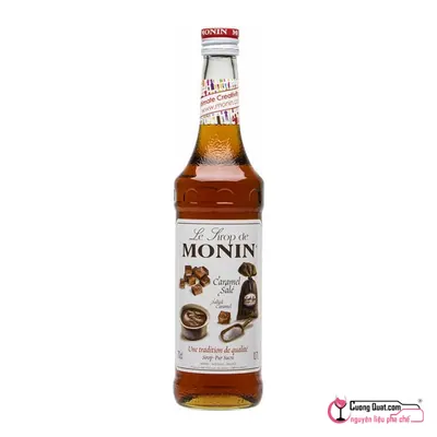 Monin Siro Caramel Muối 700ml, Chai 700ml, thùng 6