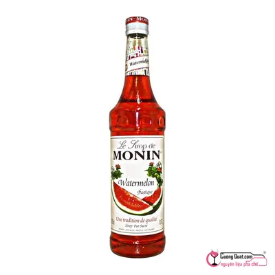 Monin Siro Dưa Hấu 700ml, Chai 700ml, thùng 6