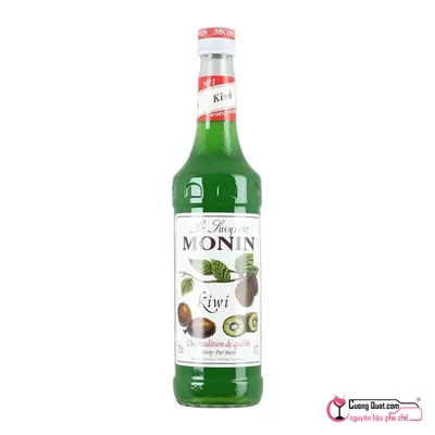 Monin Siro Kiwi 700ml, Chai 700ml, thùng 6