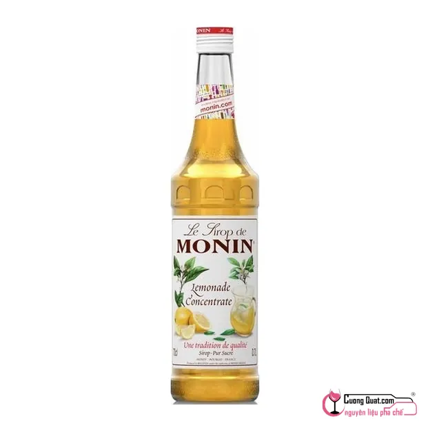 Monin Siro Lemonade Chanh Cam Mật Ong 700ml, Chai 700ml, thùng 6