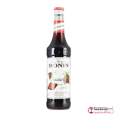 Monin Siro Sôcôla Đen 700ml, Chai 700ml, thùng 6