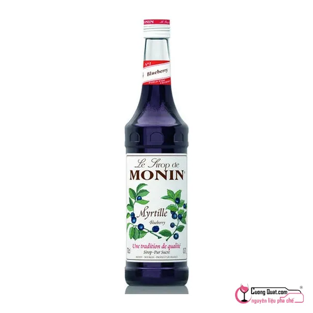 Monin Siro Việt Quất 700ml, Chai 700ml, thùng 6