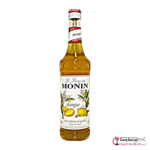 Monin Siro Xoài 700ml, Chai 700ml, thùng 6