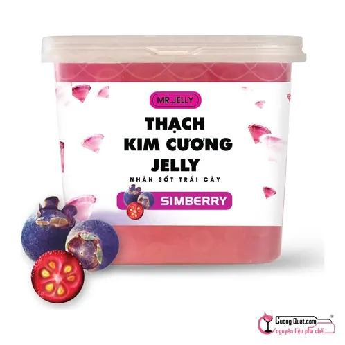 Mr Jelly Thạch Kim Cương Nhân Vị SIM 2.1kg, Hộp 2.1kg, thùng 6