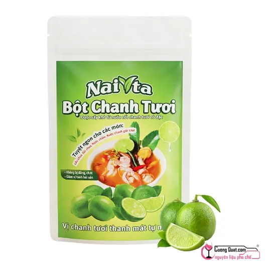 Naita Bột Chanh Tươi 80g, Gói 80g