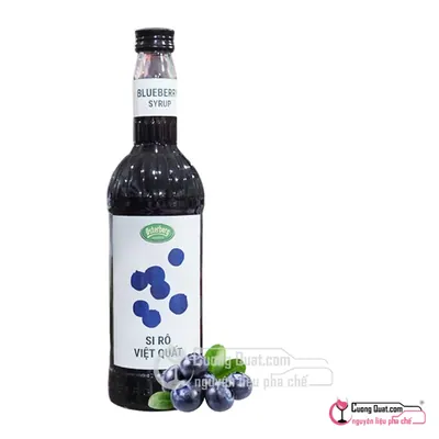 Orana Siro Việt Quất 750ml, Chai 750ml, thùng 6