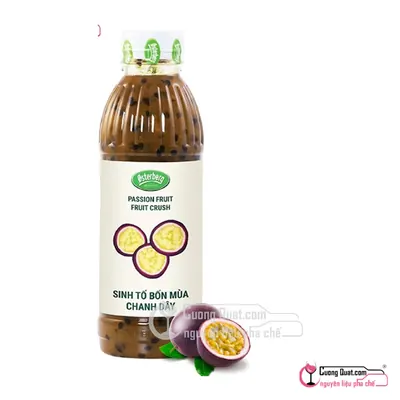 Osterberg Sinh Tố Chanh Dây 1L, Chai 1L, thùng 12