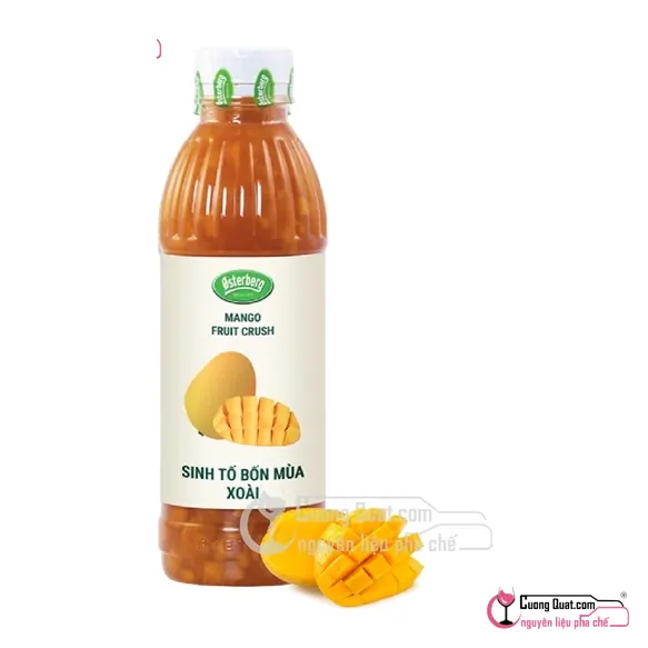 Osterberg Sinh Tố Xoài 1L, Chai 1L, thùng 12