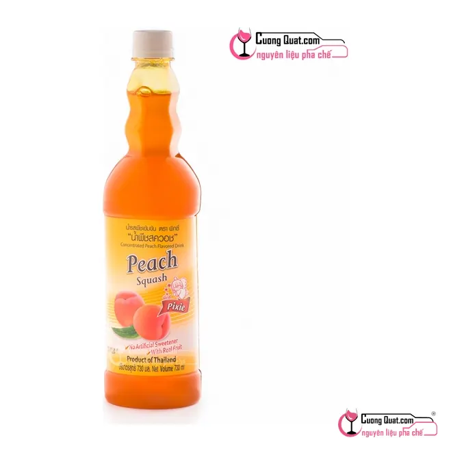 Pixie Siro Đào 730ml, Chai 730ml, thùng 12
