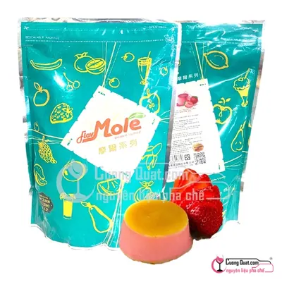 Pudding Dâu Maulin 1kg, Gói 1kg, thùng 20
