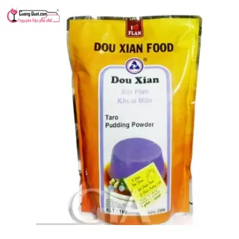 Pudding Khoai Môn Douxian 1kg, Gói 1kg, thùng 12