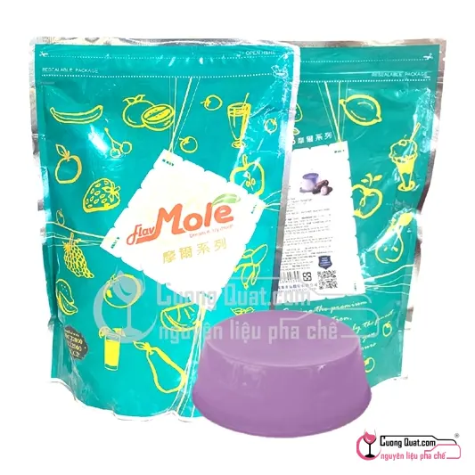 Pudding Khoai Môn Maulin 1kg, Gói 1kg, thùng 20