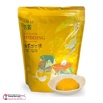 Pudding Trứng Falu 1kg, Gói 1kg, thùng 20
