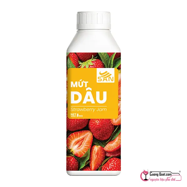 San Mứt Kiwi Xanh 1kg, Chai 1kg, thùng 12