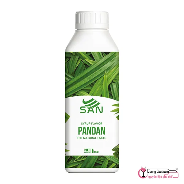 San Siro Lá Dứa 1kg, Chai 1kg, thùng 12