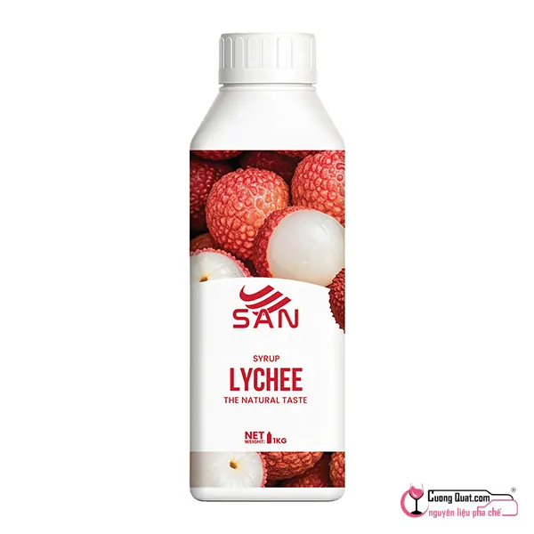 San Siro Vải Thanh Xuân 1kg, Chai 1kg, thùng 12