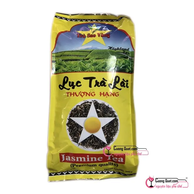 Sao Vàng Lục Trà Lài Thượng Hạng 500g, Gói 500g