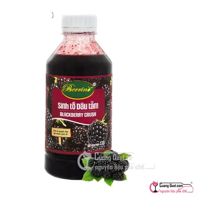 Sinh Tố Berrino Dâu Tằm 1L, Chai 1L, thùng 12