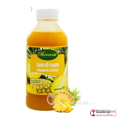 Sinh Tố Berrino Thơm 1L, Chai 1L, thùng 12