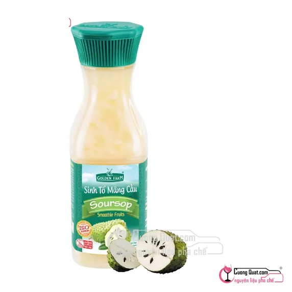 Sinh Tố GDF Mãng Cầu 1L, Chai 1L, thùng 12