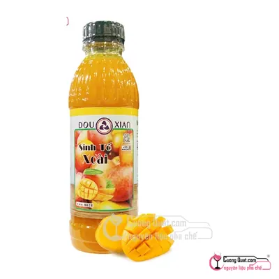 Sinh Tố Xoài Douxian 1.2kg, Chai 1.2kg, thùng 12