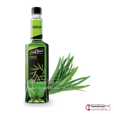 Siro Davinci Lá Dứa 750ml, Chai 750ml, thùng 12