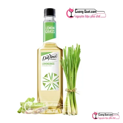 Siro Davinci Sả 750ml, Chai 750ml, thùng 12