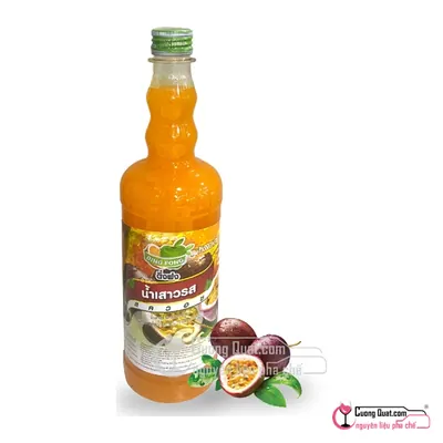 Siro Dingfong Chanh Dây 760ml, Chai 760ml, thùng 12