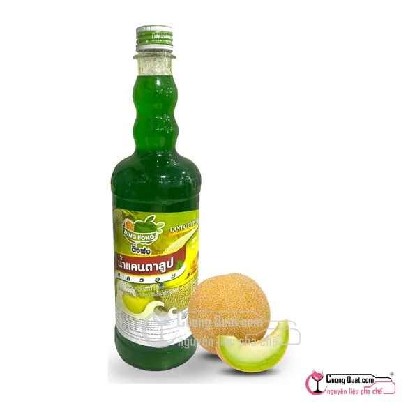 Siro Dingfong Dưa Lưới 760ml, Chai 760ml, thùng 12