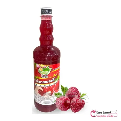 Siro Dingfong Phúc Bồn Tử 760ml, Chai 760ml, thùng 12