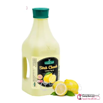 Siro GDF Chanh 2L, Chai 2L, thùng 6