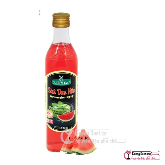 Siro GDF Dưa Hấu 520ml, Chai 520ml, thùng 12