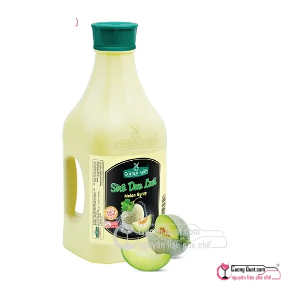 Siro GDF Dưa Lưới 2L, Chai 2L, thùng 6